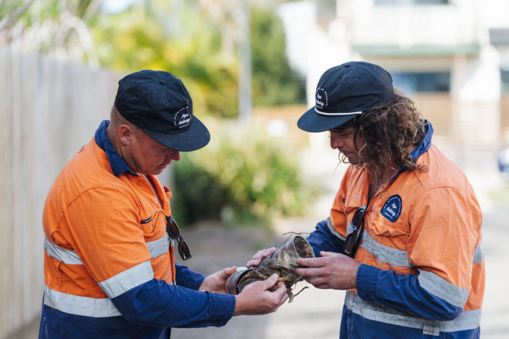 The Pipe Relining Queensland team at work