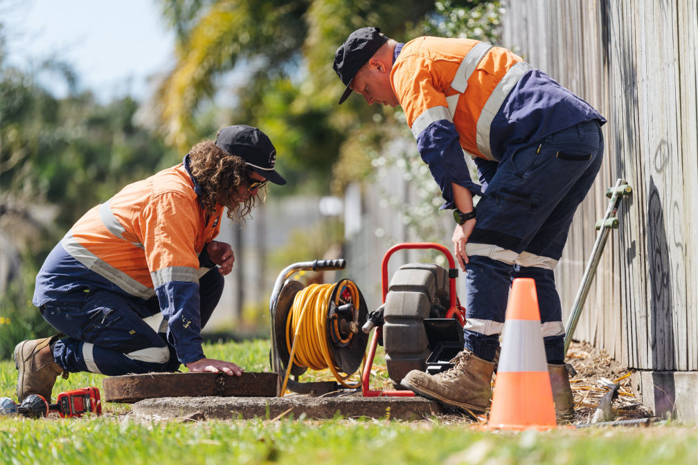 The Pipe Relining Queensland team at work